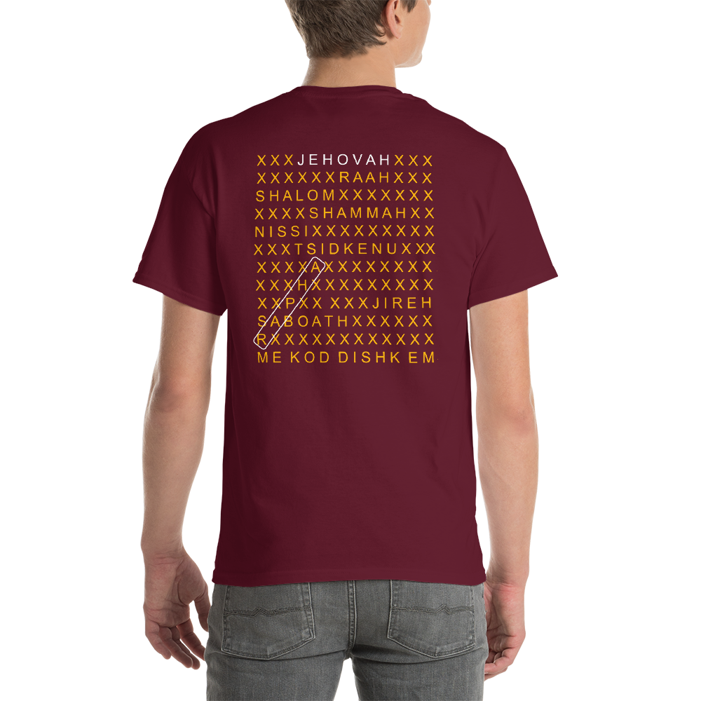 Limited Edition Maroon/Gold Seek and Find - My Healer Short Sleeve T-Shirt